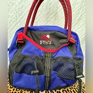 Kelly Kids Diaper Bag/Fanny Pack with Woven Handles